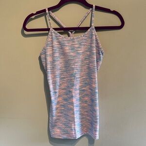 Ivivva Pink and Blue Strappy tank top